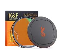 K&F Concept Nano-X Filtro 72mm Black Diffusion 1/8+Tapa de Metal, Kit Filtro Black Mist 1/8 de Vidrio óptico con 28 Capas Nano Revestimiento para Retrato Imagen y Vídeo