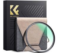 K&F Concept Nano-X Pro 77mm Filtro UV de Protección MC UV Ultradelgado con Marco de Cobre Vidrio óptico HD con 36 Capas Revestimiento Nano con Estuche de Filtro