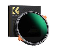 K&F Concept Nano-X Series 37-82mm ND4-ND64 Variable ND Filter and CPL Filter 2 in 1 with 28 Layers of Anti-reflection Green Film
