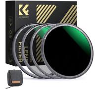 K&F CONCEPT Nano-Xcel 40.5mm Filtro Magnético UV+Polarizador +ND1000 | Filtro de +UV de Protección + ND1000 + Anillo Adaptador Magnético Revestimiento Nano y Estuche - FU701