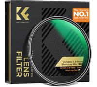 K&F CONCEPT Nano-Xcel 49mm Filtro Estrella Variable con 4-6-8 Línea Cortas