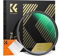 Filtro Polarizador Circular 58mm, K&F Concept Filtro CPL HD 28 Capas Super Slim Multi-Capa (Nano-X Series)