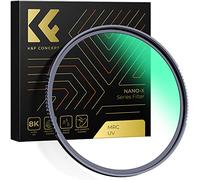 K&F CONCEPT Nano-Xcel 58MM Filtro UV Filtro de Protección Ultravioleta, Filter MC UV Slim de HD Vidrio Óptico con 28 Capas Revestimiento Nano