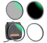 K&F CONCEPT Nano-Xcel 72mm Filtros Magnéticos, Filtro Polarizador Circular +UV + ND1000 + Anillo Adaptador Magnético con Estuche con 28 Capas Revestimiento Nano