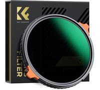 K&F CONCEPT Nano-Xcel 77mm Filtro Polarizador CPL Circular & Variable ND4-64 (2-6 Pasos), 2 En 1 ND4-64 & CPL Filter con Estuche de Vidrio Óptico con 28 Capas Revestimiento