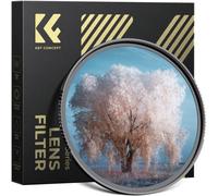 K&F CONCEPT Nano-Xcel 82MM Filtro Infrarrojo 720 NM para Camara | de HD Vidrio Óptico con Nano Revestimiento AR Resistente al Agua y a los Aranazos, para Fotografia Infrarroja Creativa