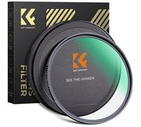 K&F CONCEPT Nano-Xcel Filtro UV de Protección contra Choques, 82mm UV Filtro de Vidrio Óptico con 28 Capas Revestimiento Nano para Objetivo