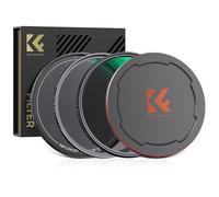 K&F CONCEPT Nano-Xcel Filtros Kit, 67mm Filtro de Protección UV + Polarizador CPL con Tapa para Objetivo 3PCS Paños Limpieza