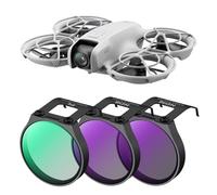 K&F Concept ND CPL Filtros para dji Neo, Filtro ND8, Filtro ND16, Polarizador Circular Filtro CPL con 28 Capas Nano Revestimiento Compatible con dji Neo