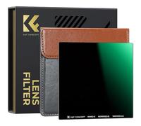 K&F Concept ND1000 MC - Filtro de lente cuadrado (20 capas, 10 toallas, cristal óptico, compatible con Cokin Zcon funda de filtro)