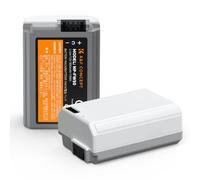 K&F CONCEPT NP-FW50 2 Pack1100mAh Batería con Interfaz de Carga Directa de Type C Compatible con Sony A7, Alpha 7R, A7R, A7 II, A7S, A7M2, A7SM2, A7RM2,A6000, A6300,A6500, NEX-3/5/7
