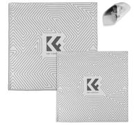 K&F CONCEPT Paño Protector de Lentes, Bolsa Protectora Antirayas, Antipolvo, Magic Strong Wrapper para Cámara, Lentes, Organizador de Accesorios 35 * 35+45 * 45cm