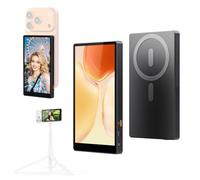 K&F CONCEPT Pantalla Selfie 5", Monitor magnético inalámbrico 4K/1080p para cámara Trasera, Alcance 50 m, P2P, Compatible iPhone & Android, para Creadores de Contenido