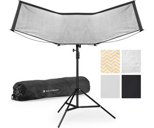 K&F CONCEPT Quick-Release Curved Reflector-Two Moves to Soft Light