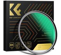 K&F Concept Serie Nano-X Filtro de Protección de Lente de Reflexión Ultra Baja del 0.1% Ultradelgado MCUV con 28 Capas Impermeables Resistente a Arañazos Filtro de Lente de Cámara HD UV (43 MM)
