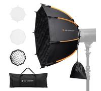 K&F CONCEPT Softbox Octagonal 23.6"/60cm Rejilla Bolsa Liberación Rápida