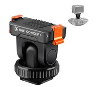 K&F Concept Soporte Adaptador Magnético con Zapata Fría para dji Osmo 360, Action 5 Pro, Adaptador Soporte de Expansión con Zapata Fría, Rosca 1/4" Compatible con dji Osmo 360, Action 5 Pro/4/3