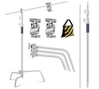 K&F CONCEPT Soporte C 330cm Acero Inoxidable para Estudio