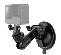 K&F Concept Soporte de Coche con Ventosa para GoPro Hero 13 12 11 10 dji Action 5 Pro/4/3 dji Osmo Pocket 3, Soporte Ventosa del Parabrisas del Coche para Insta360 X5 X4