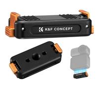 K&F CONCEPT Soporte Magnético de Liberación Rápida Compatible con dji Osmo Action 6/Nano, Base Extensible en aleación de Aluminio con Agujero de Tornillo 1/4" Compatible con trípodes, Palos Selfie