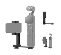 K&F Concept Soporte para Teléfono para dji OSMO Pocket 3, Accesorios Expansión para Pocket 3 con Roscas 1/4" y Zapata Fría para Live Streaming/Monitoring/Vlogging
