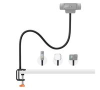 K&F CONCEPT Soporte Webcam Escritorio Brazo 27,5"/70cm Rosca 1/4" | Brazo cámara con pinza escritorio ajustable para webcam, streaming, videollamadas y creadores de contenido, MS-57