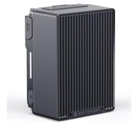 K&F Concept V Mount Battery 99Wh, Mini V-Lock Batería con Carga Rápida PD 100W USB-C, 6700mAh, Dual D-Tap/A/USB-C/DC/Pantalla LED, para Cámaras, Monitores, Luces Video, KF-V99 SE, Negro