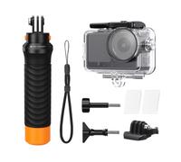 K&F DJI OSMO ACTION 6 Waterproof Case Kit, 60m waterproof, glass lens. Includes 2 screws, 1 GoPro ba