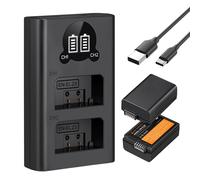 K&F EN-EL25 Battery with Dual Channel charger for Nikon Camera