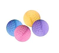 KARLIE K&F Juguete para Gato, Pelota DE Esponja 4 UNIDS.