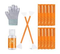 K&F Kit bâtonnet de nettoyage 24 mm bâtonnets de nettoyage x10 20 ml de Sol