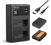 K&F LP-E10 2x Battery and Charger Set