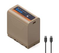 K&F NP-F970 Battery 10500mAh Battery with 20W PD Two-Way Fast Charge for Sony