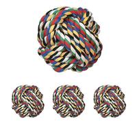 K&F Pelota DE ALGODÓN 8,5 CM (Paquete de 4)