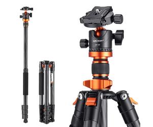 K&F Portable Travel Tripod D254C1+BH-28L
