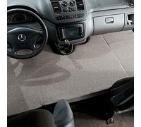 K´Foam Colchón Plegable Cama Delantera Camper para Mercedes Vito Color Gris (2003-2014)