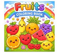 K-Fruit Cuties: The Coloring Book: A Super Fun & Relaxing Activity for Creative Kids