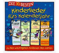 K. Glück & Die Kita-Frösche (Künst Die 30 Besten Kinderli (CD) (Importación USA)