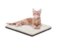 K&H Pet Products Almohadilla térmica autocalentable para Mascotas para Gatos y Perros, Color Avena/Chocolate, 21 x 17 Pulgadas