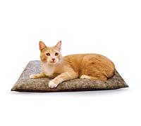 K&H Pet Products Amazin' Kitty Pad sin calefacción, Gris, 38 x 50 cm, Paquete de 2