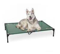 K&H Pet Products Cama Elevada para Perros al Aire Libre - Enfriamiento con Malla Transpirable Lavable para Perros Extragrandes, Portátil de Plataforma para Mascotas