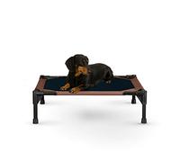 K&H Pet Products Cuna Original para Mascotas, Cama elevada para Perros con Centro de Malla, Varios tamaños