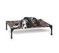 K&H Pet Products Original Pet Cot - Cama elevada para Mascotas, Mediana (25 x 32 x 7 Pulgadas), Camuflaje Realtree Edge