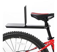 K&H Pet Products Soporte Trasero Universal para Bicicleta de Viaje, Cesta de Bicicleta y Mochila, Color Negro, Ajuste Universal