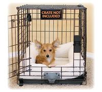 K&H Bolster Crate Pad Pet Products Ultra Plush Deluxe-Almohadilla para Caja, Poliéster, Forro Polar, 56 x 36 x 10 cm (L x W x H)
