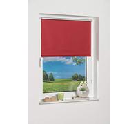 K-home 238154 - 5 Klemmfix - Estor de Mini 209, plástico, Rojo, 150 x 80 x 5,7 cm