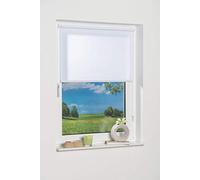 K-home 541780 - 1 Klemmfix - Estor de Mini, Tela, Blanco, 80 x 150 cm