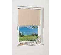 K-home 541849 - 3 Klemmfix - Estor de Mini 209, plástico, Beige, 150 x 60 x 5,7 cm