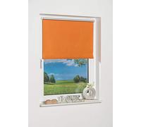 K-home 541870 - 3 Klemmfix - Estor de Mini 209, plástico, Naranja, 150 x 60 x 5,7 cm