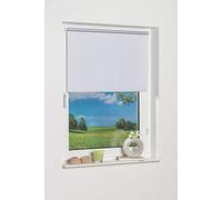K-Home Estor térmico Enrollable sin Agujeros, Color Blanco, 250 x 120 cm (Largo x Ancho)